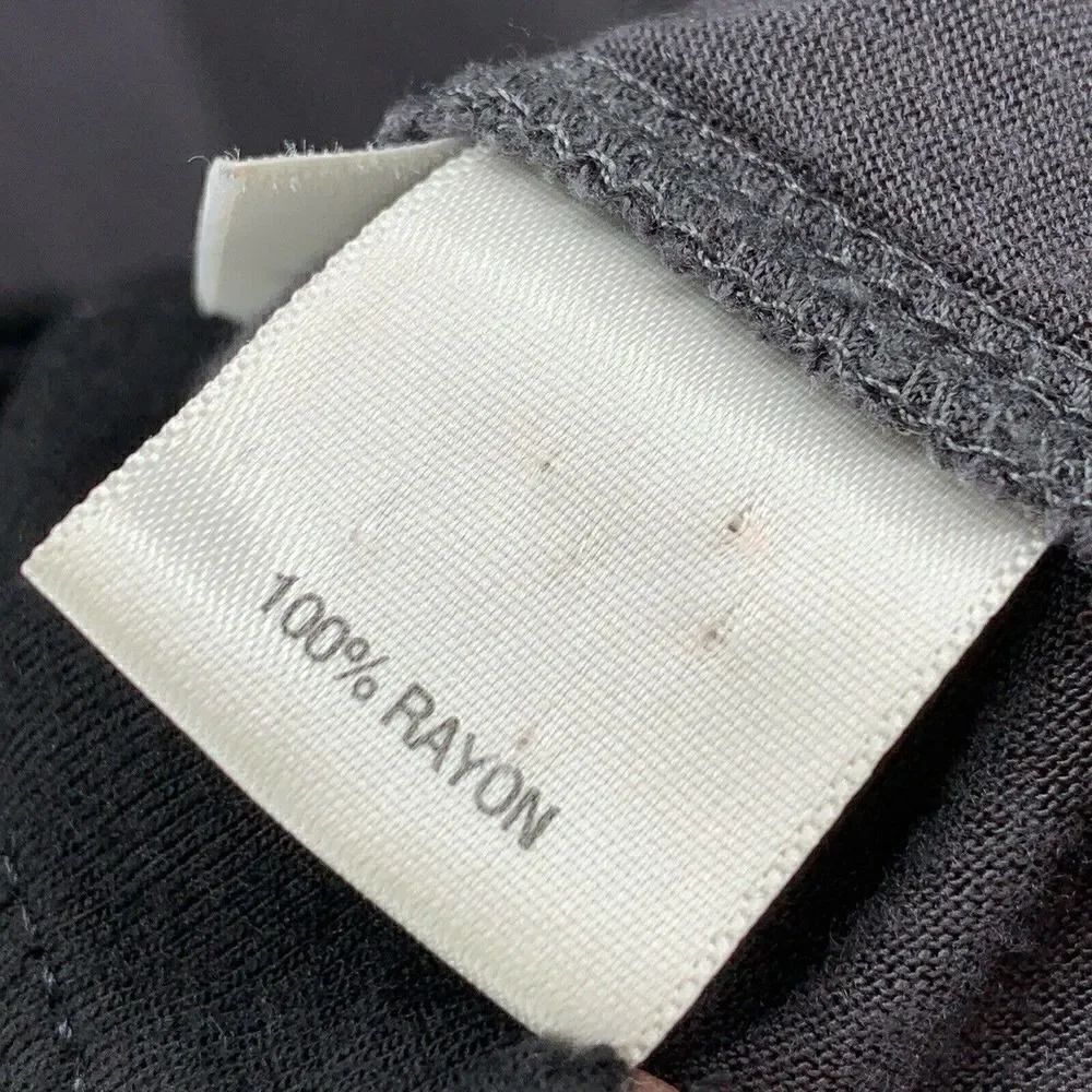 Victor Alfaro Scoop Cowl Neck Gray Top Large - Picture 6 of 8